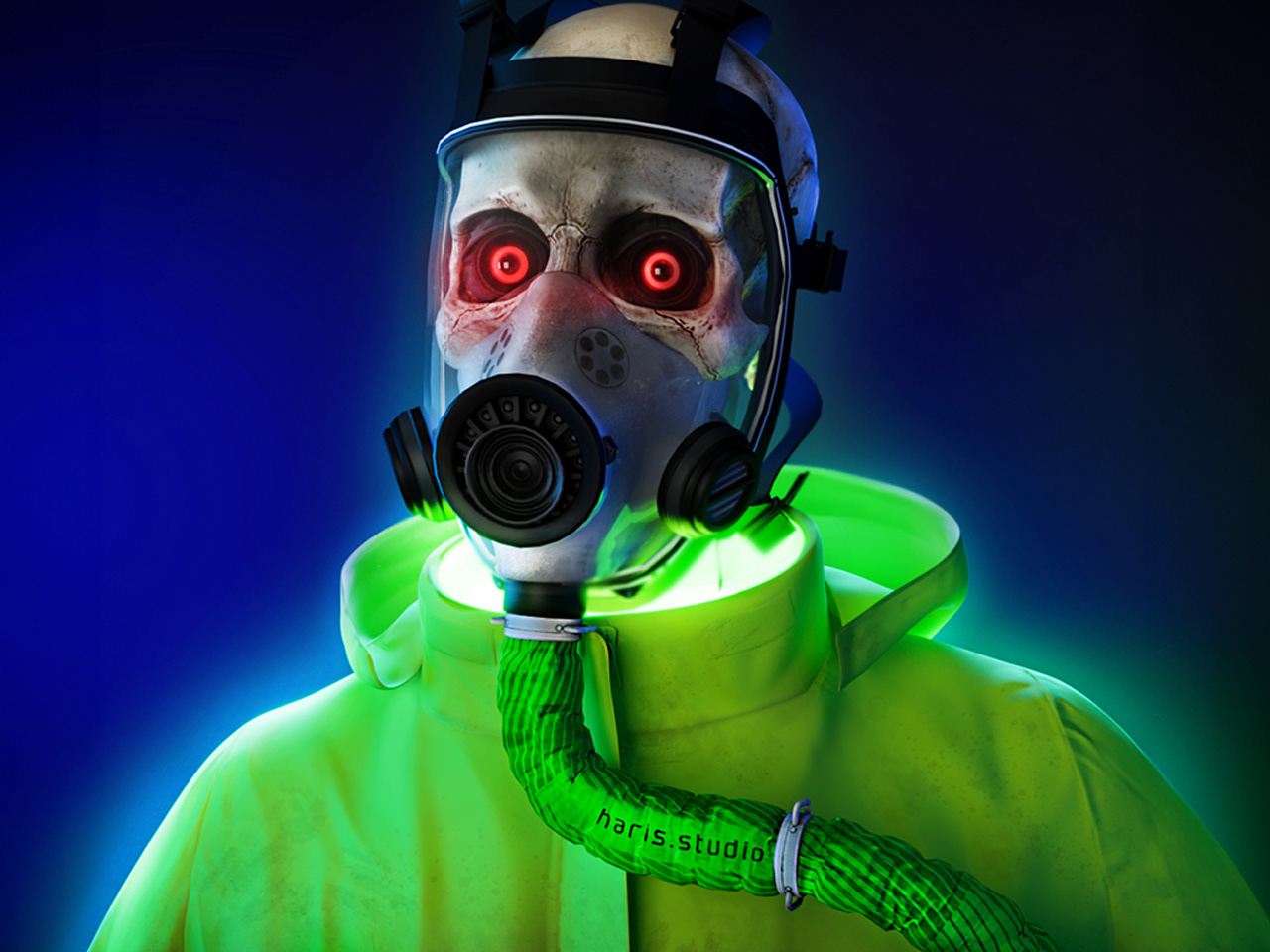 Skull Radioactive