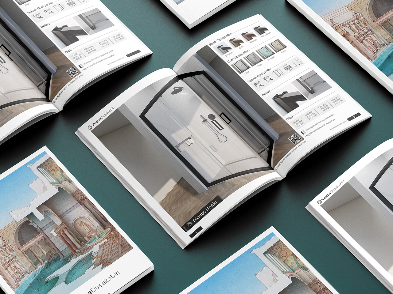 Vesta Shower Catalogue
